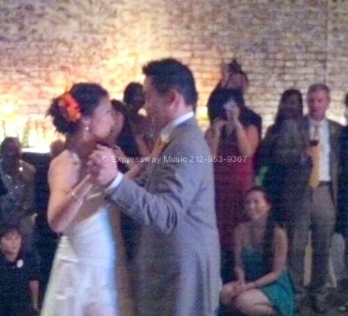 Bride and Groom First dance at the Foundry