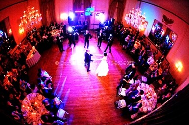 3 West club wedding dance floor