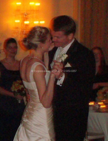 Bride and Groom first dance at NYC venue 3 West Club