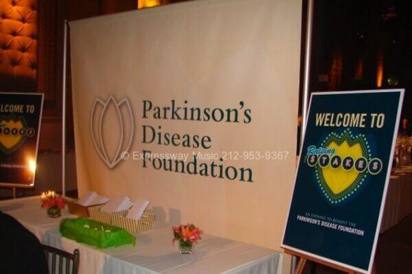 Parkinson's Disease Foundation Sign