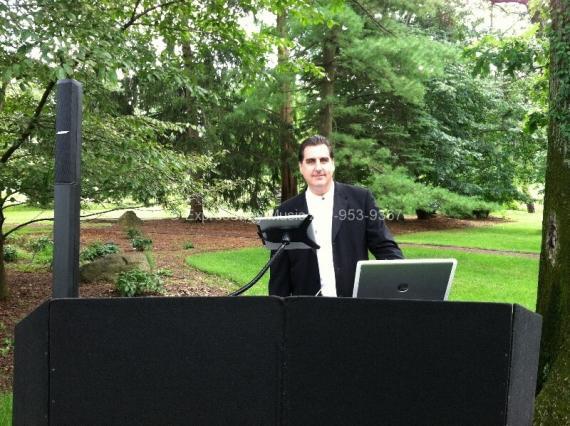 DJ Dave Swirsky at Wedding Ceremony