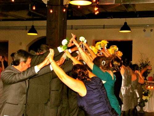 Liberty Warehouse Bridal Party Arch