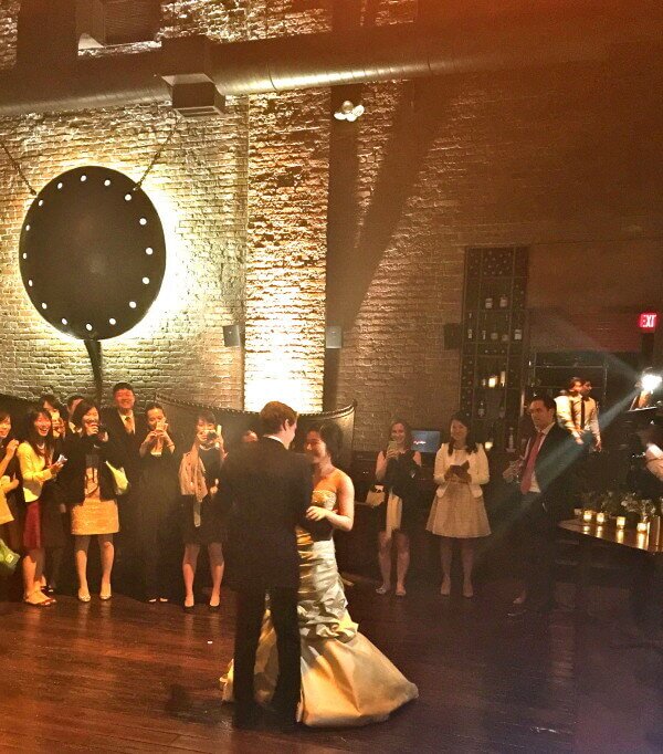 Bride and Groom first dance