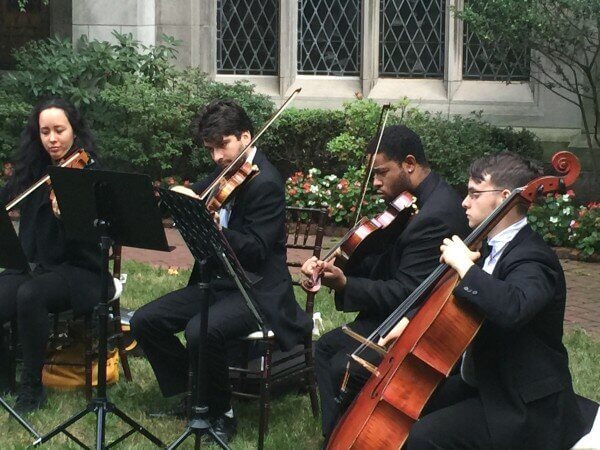 Classical Musicians at Union Theological Seminary Wedding