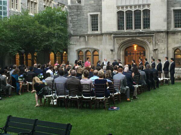 union theological seminary wedding ceremony