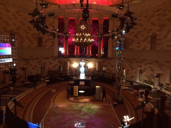 Gotham Hall view from DJ Booth