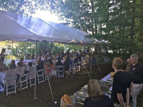 Tent Wedding in south salem ny Westchester county