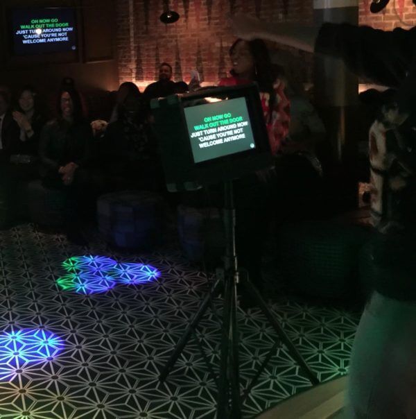 Fishbowl karaoke dj event