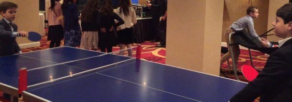 Kids having Fun with Ping Pong
