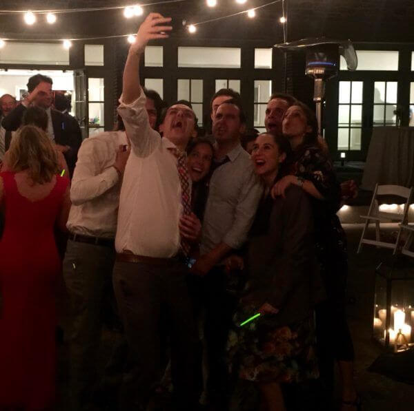Last Selfie of Wedding!