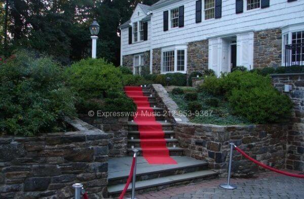 Red Carpet showing at Scarsdale Karaoke Party House