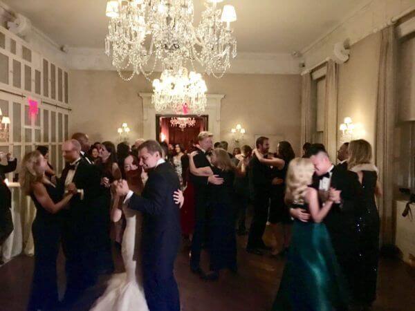 Harold Pratt House full dance floor during wedding
