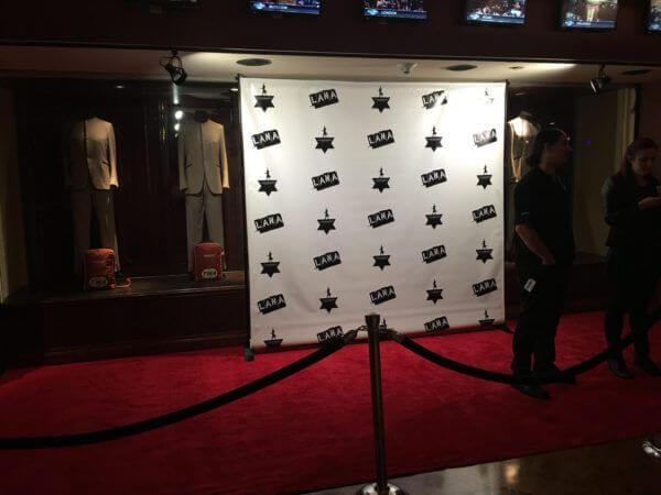 red carpet reserved for rock stars only
