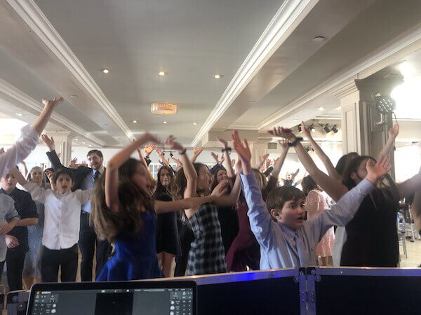 Bar Mitzvah full dance floor at New York City Penthouse