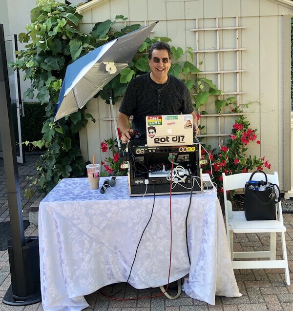 NYC DJ Dave Swirsky at Leonard's of Great Neck NY wedding ceremony