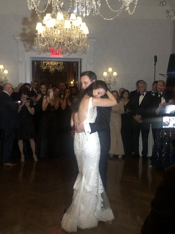 Bride and Groom first dance