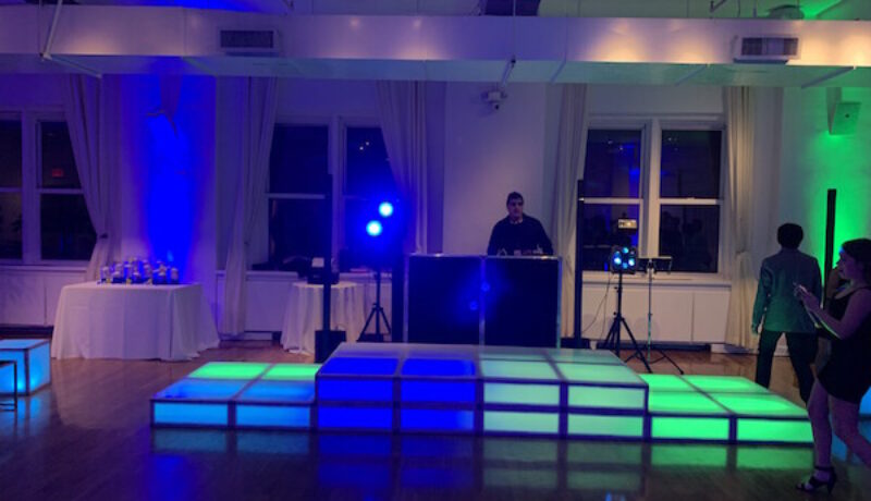 DJ Dave with Light Up Stage