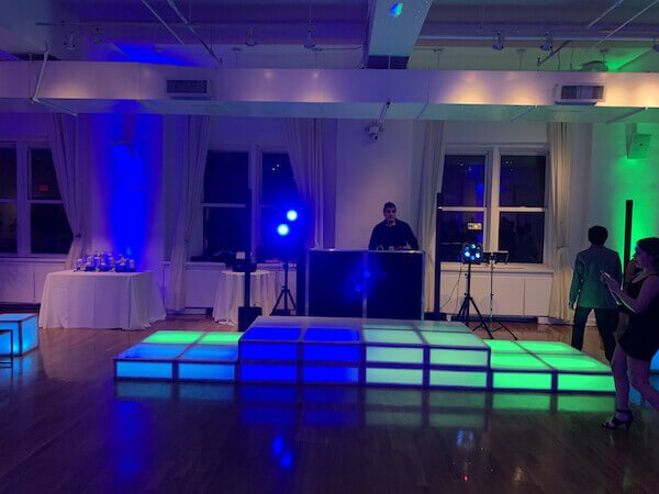 Expressway Music DJ Dave with Light Up Stage 