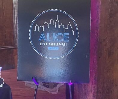 Alice welcome sign
