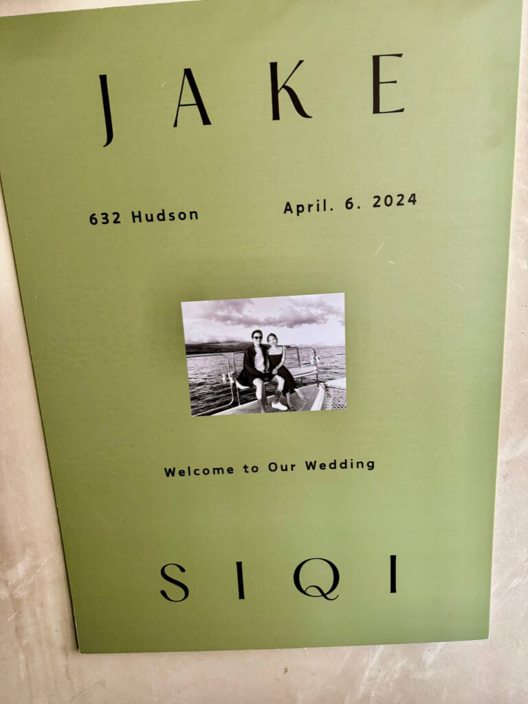 Beautiful Wedding at 632 on Hudson NYC