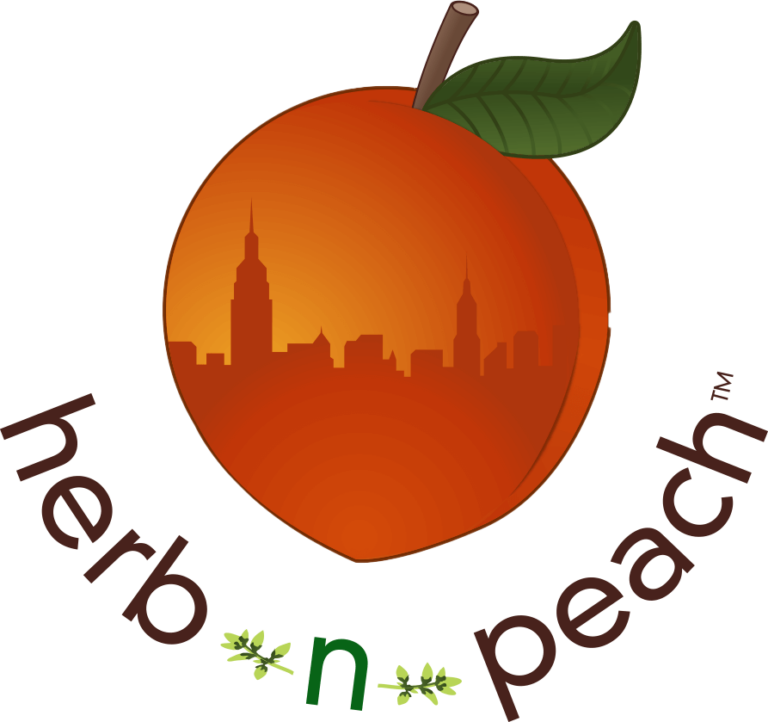 Herb n peach logo