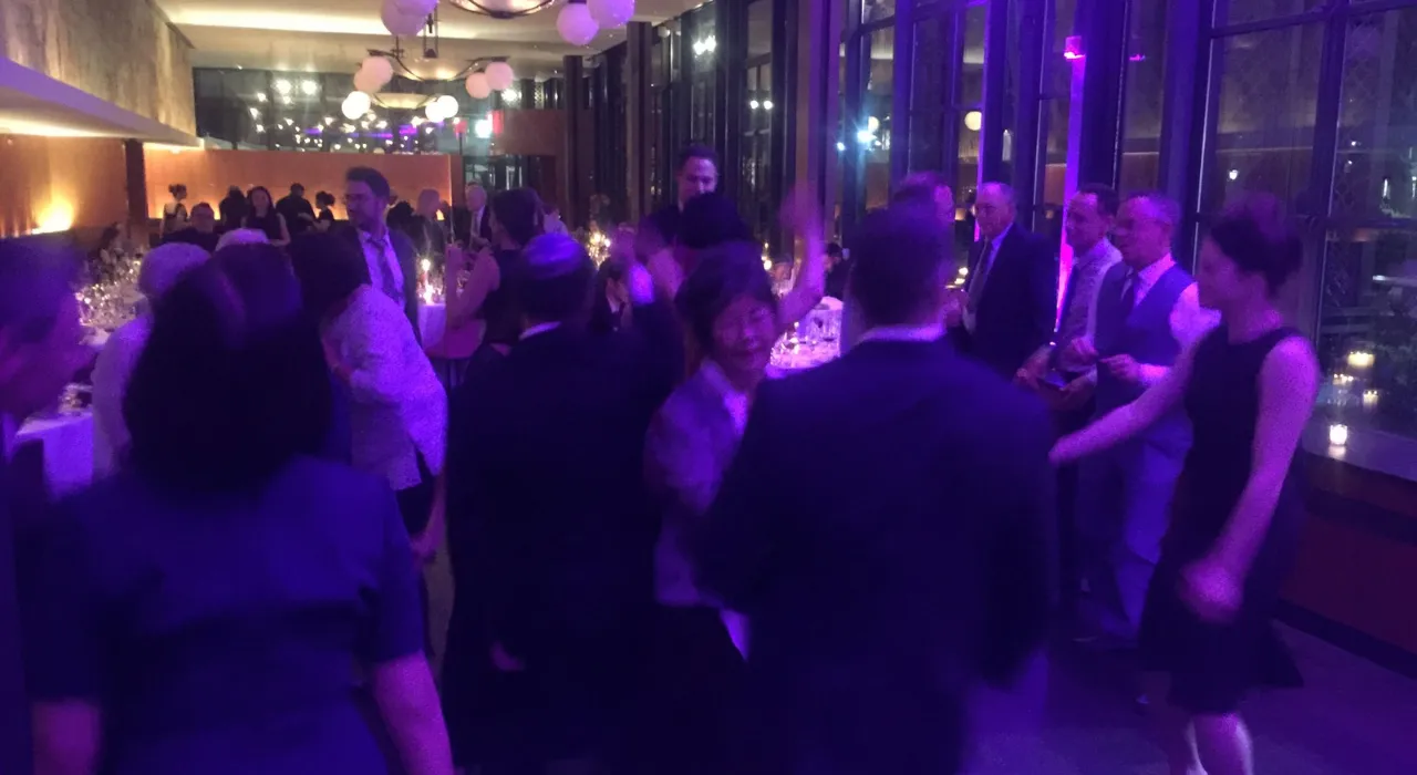 Holiday party in full swing at Bryant Park Grill