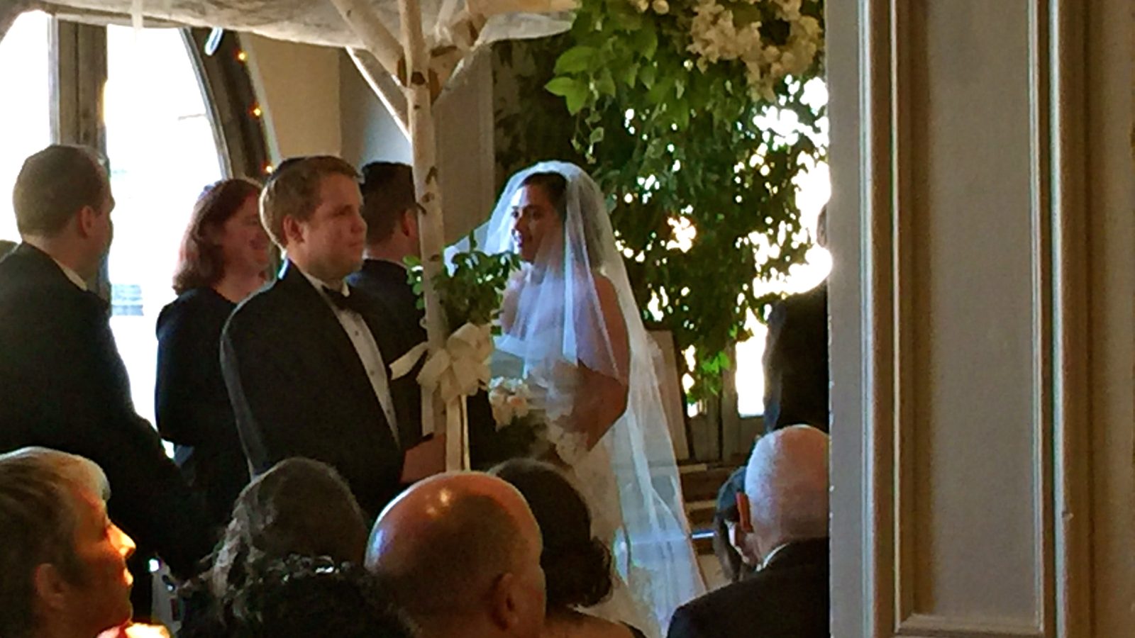 Wedding ceremony at the Manhattan Penthouse